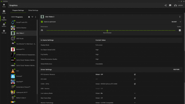 Вышла бета NVIDIA App — единого приложения для удобного управления графикой GeForce