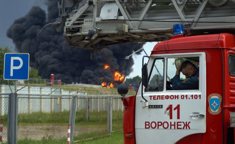 Атака ВСУ по Воронежской области 7 июля