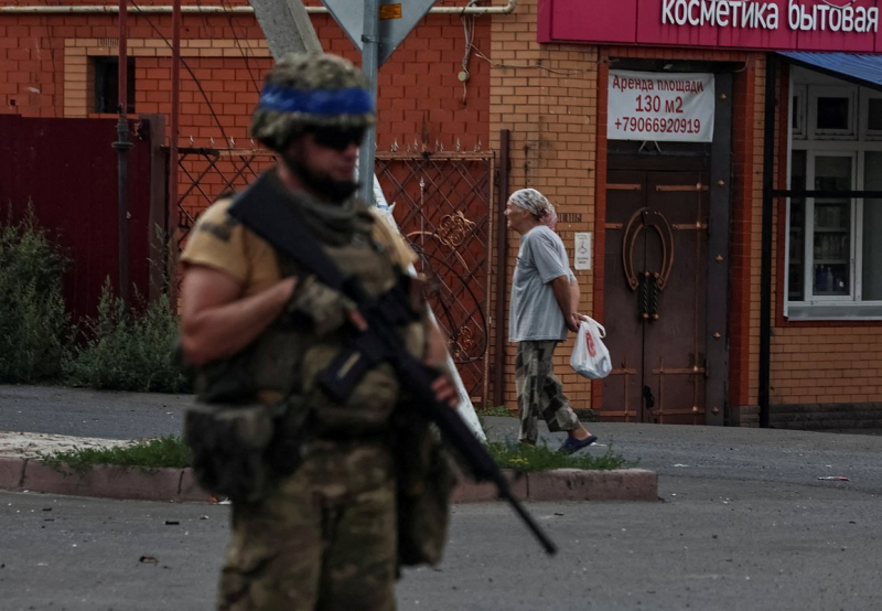 Журналисты The Washington Post в Судже