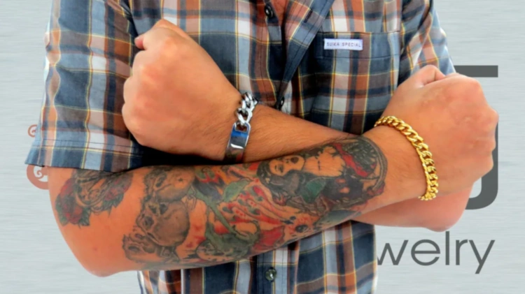 Металлические браслеты стиль, практичность и универсальность tattoos arms male bracelets stai
