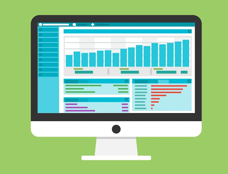 Statistic растущая статистика на мониторе
