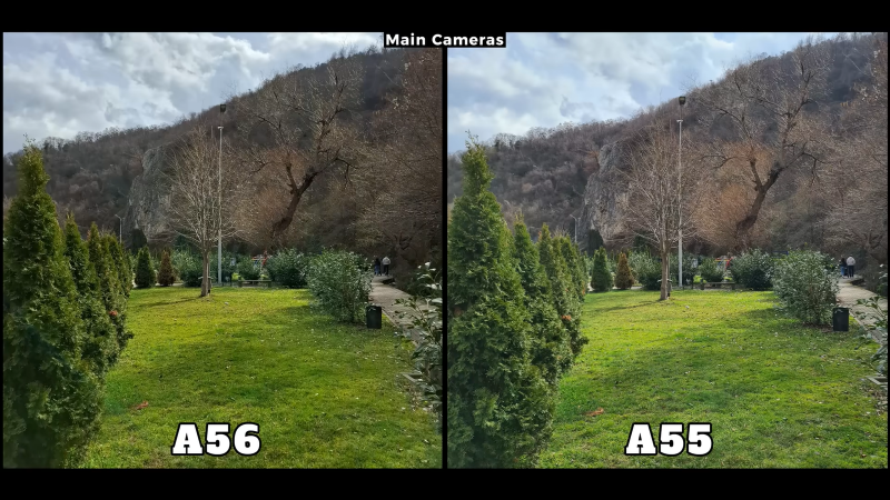 Чем отличаются камеры Samsung Galaxy A56 и A55
