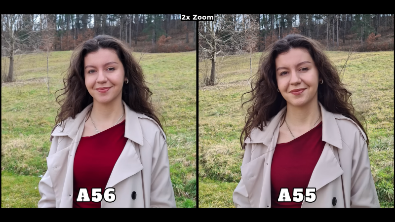 Чем отличаются камеры Samsung Galaxy A56 и A55