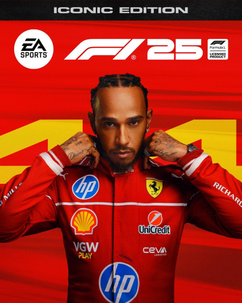 Льюис Хэмилтон попал на обложку F1 25