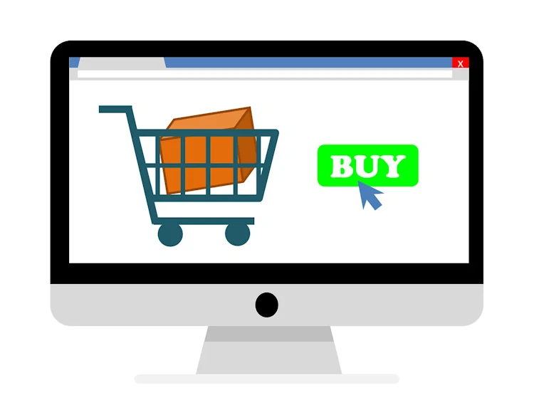 Online shopping онлайн шоппинг, тележка, купить