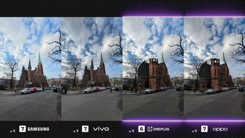Samsung S25 Ultra сравнили по камерам с лучшими смартфонами Vivo, Oppo и OnePlus