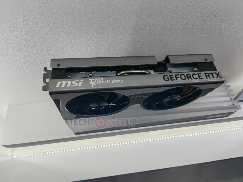 MSI показала две видеокарты в духе старой школы