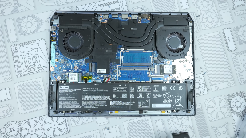 Ноутбук Lenovo LOQ на RTX 5050 протестировали и разобрали