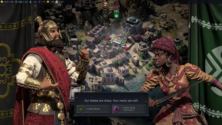 В новом трейлере Civilization 7 представили воительницу Амину